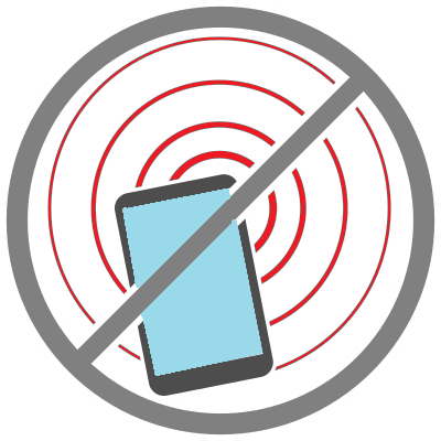 no wireless devices